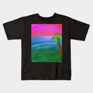 Beautiful sunset Kids T-Shirt